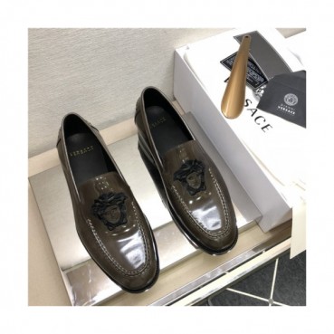 Versace 2020 Men's Leather Oxford Shoes - 베르사체 2020 남성용 레더 옥스퍼드 슈즈,Size(240
