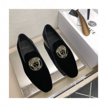 Versace 2020 Men's Leather Oxford Shoes - 베르사체 2020 남성용 레더 옥스퍼드 슈즈,Size(240