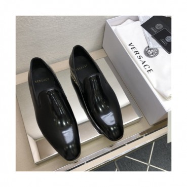 Versace 2020 Men's Leather Oxford Shoes - 베르사체 2020 남성용 레더 옥스퍼드 슈즈,Size(240