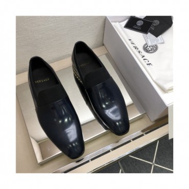 Versace 2020 Men's Leather Oxford Shoes - 베르사체 2020 남성용 레더 옥스퍼드 슈즈,Size(240