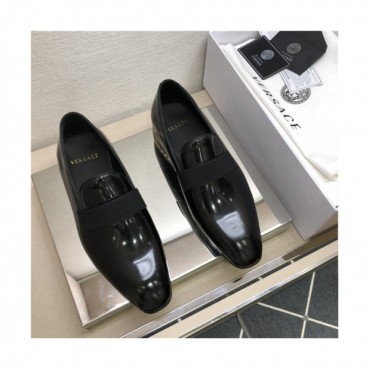 Versace 2020 Men's Leather Oxford Shoes - 베르사체 2020 남성용 레더 옥스퍼드 슈즈,Size(240