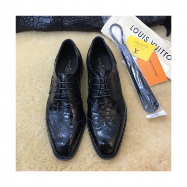 Louis Vuitton 2020 Men's Leather Oxford Shoes - 루이비통 2020 남성용 레더 옥스퍼드 슈즈,Size(240