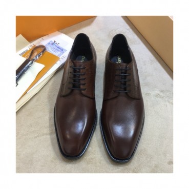 Louis Vuitton 2020 Men's Leather Oxford Shoes - 루이비통 2020 남성용 레더 옥스퍼드 슈즈,Size(240