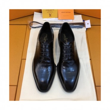Louis Vuitton 2020 Men's Leather Oxford Shoes - 루이비통 2020 남성용 레더 옥스퍼드 슈즈,Size(240