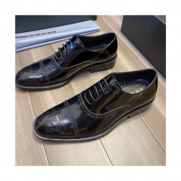 Prada 2020 Men's Leather Oxford Shoes - 프라다 2020 남성용 레더 옥스퍼드 슈즈,PRAS0601, Size(240