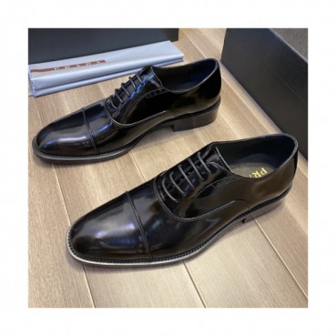 Prada 2020 Men's Leather Oxford Shoes - 프라다 2020 남성용 레더 옥스퍼드 슈즈,PRAS0600, Size(240