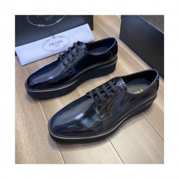 Prada 2020 Men's Leather Shoes - 프라다 2020 남성용 레더 구두 , PRAS0592, Size(240