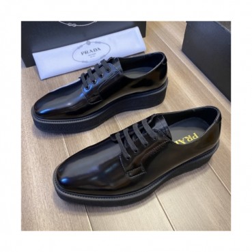 Prada 2020 Men's Leather Shoes - 프라다 2020 남성용 레더 구두 , PRAS0590, Size(240
