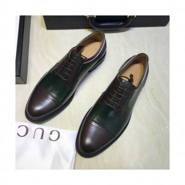 Gucci 2020 Mens Leather Oxford Shoes -  구찌 2020 남성용 레더 옥스퍼드 슈즈 GUCS0750.Size(240 