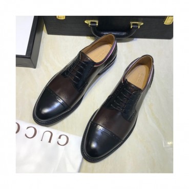 Gucci 2020 Mens Leather Oxford Shoes -  구찌 2020 남성용 레더 옥스퍼드 슈즈 GUCS0749.Size(240 