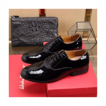Ferragamo 2020 Mens Leather Oxford Shoes - 페라가모 2020 남성용 레더 옥스퍼드 슈즈 FGMS0210,Size(240 