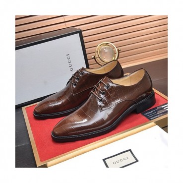 Gucci 2020 Mens Leather Oxford Shoes -  구찌 2020 남성용 레더 옥스퍼드 슈즈 GUCS0669.Size(240 