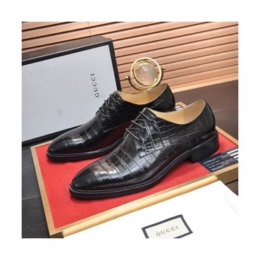 Gucci 2020 Mens Leather Oxford Shoes -  구찌 2020 남성용 레더 옥스퍼드 슈즈 GUCS0668.Size(240 
