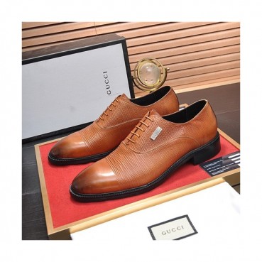 Gucci 2020 Mens Leather Oxford Shoes -  구찌 2020 남성용 레더 옥스퍼드 슈즈 GUCS0667.Size(240 