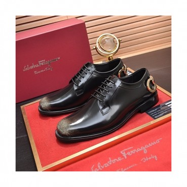Ferragamo 2020 Mens Leather Oxford Shoes - 페라가모 2020 남성용 레더 옥스퍼드 슈즈 FGMS0168,Size(240 