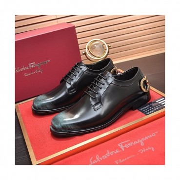 Ferragamo 2020 Mens Leather Oxford Shoes - 페라가모 2020 남성용 레더 옥스퍼드 슈즈 FGMS0166,Size(240 