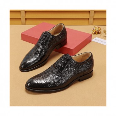 Ferragamo 2020 Mens Leather Oxford Shoes - 페라가모 2020 남성용 레더 옥스퍼드 슈즈 FGMS0160,Size(240 