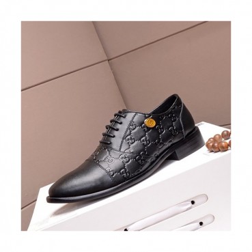 Gucci 2019 Mens Leather Oxford Shoes -  구찌 2019 남성용 레더 옥스퍼드 슈즈 GUCS0565.Size(240 