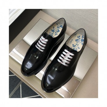 Gucci 2019 Mens Leather Oxford Shoes -  구찌 2019 남성용 레더 옥스퍼드 슈즈 GUCS0463.Size(245 