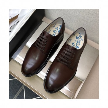 Gucci 2019 Mens Leather Oxford Shoes -  구찌 2019 남성용 레더 옥스퍼드 슈즈 GUCS0462.Size(245 