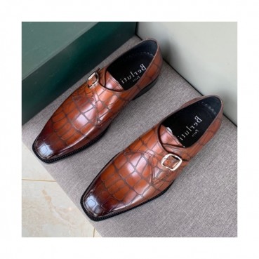 Berluti 2019 Mens Leather Oxford Shoes -  벨루티 2019 남성용 레더 옥스퍼드 슈즈 BERTS0046.Size(240 