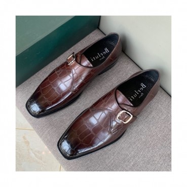 Berluti 2019 Mens Leather Oxford Shoes -  벨루티 2019 남성용 레더 옥스퍼드 슈즈 BERTS0045.Size(240 