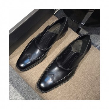 Gucci 2019 Mens Leather Oxford Shoes -  구찌 2019 남성용 레더 옥스퍼드 슈즈 GUCS0398.Size(245 