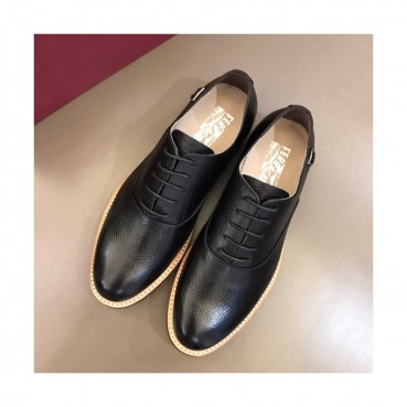 Ferragamo 2019 Mens Leather Oxford Shoes - 페라가모 2019 남성용 레더 옥스퍼드 슈즈 FGMS0099,Size(240 