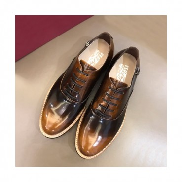 Ferragamo 2019 Mens Leather Oxford Shoes - 페라가모 2019 남성용 레더 옥스퍼드 슈즈 FGMS0095,Size(240 