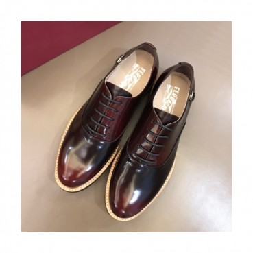 Ferragamo 2019 Mens Leather Oxford Shoes - 페라가모 2019 남성용 레더 옥스퍼드 슈즈 FGMS0094,Size(240 