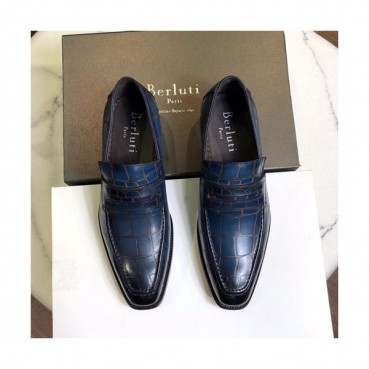 Berluti 2019 Mens Leather Oxford Shoes -  벨루티 2019 남성용 레더 옥스퍼드 슈즈 BERTS0026.Size(240 