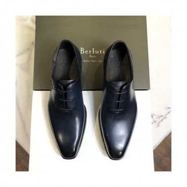 Berluti 2019 Mens Leather Oxford Shoes -  벨루티 2019 남성용 레더 옥스퍼드 슈즈 BERTS0018.Size(240 