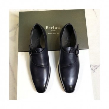 Berluti 2019 Mens Leather Oxford Shoes -  벨루티 2019 남성용 레더 옥스퍼드 슈즈 BERTS0017.Size(245 