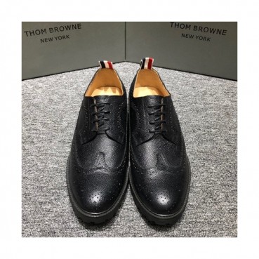 Thom Brown 2019 Mens Leather Oxford Shoes - 톰브라운 2019 남성용 레더 옥스퍼드 슈즈,THOMS0005, 사이즈 (245 