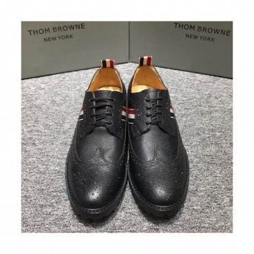 Thom Brown 2019 Mens Leather Oxford Shoes - 톰브라운 2019 남성용 레더 옥스퍼드 슈즈,THOMS0004, 사이즈 (245 