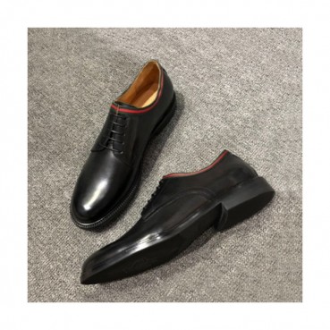 Gucci 2019 Mens Leather Oxford Shoes -  구찌 2019 남성용 레더 옥스퍼드 슈즈 GUCS0179.Size(245 