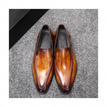 Berluti 2019 Mens Leather Oxford Shoes -  벨루티 2019 남성용 레더 옥스퍼드 슈즈 BERTS0005.Size(245 