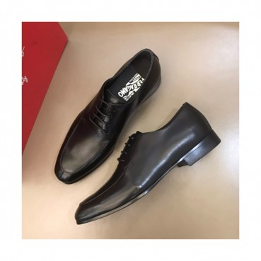 Ferragamo 2019 Mens Leather Oxford Shoes - 페라가모 2019 남성용 레더 옥스퍼드 슈즈 FGMS0035,Size(240 