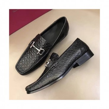 [페레가모] 최신상 살바토레 페라가모 블랙 남성용 신발 fe0004x - Ferragamo salvatore Black Mens Shoes