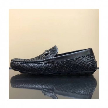 [보테가 베네타] 인테르치아토 블랙 레더 남성용 로퍼 bv0005x - Bottega Veneta Intereu chiato Black Leather Mens Loper