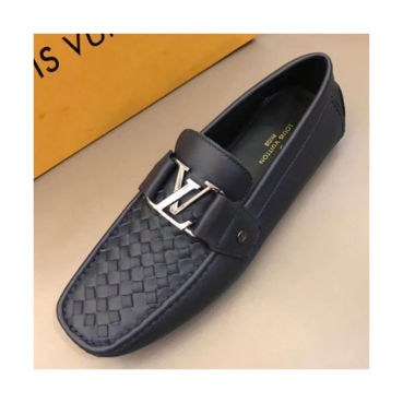 [루이비통] 유팁 몬테 카를로 레더 다크블루 남성용 신발 lv0035x - Louis Vuitton U