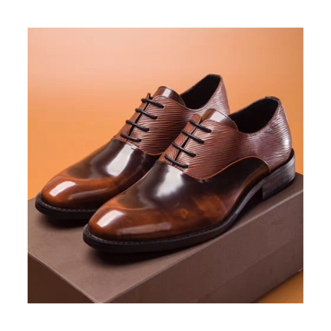 [루이비통] 스트레이트스팁 리슐리외 브라운 남성용 구두 lv0008x - Louis Vuitton Straighi Tip Brown Mens Dress Shoes