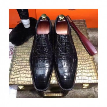 [태국산악어가죽]에르메스 2017 남성용 구두 HE084, 2가지 색상, S1-