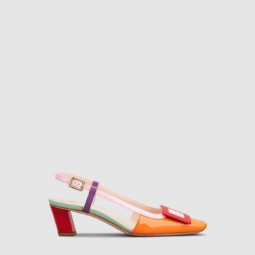 로저비비에 여성 벨 비비에 슬링백 펌프스 - Roger Vivier Womens Belle Vivier Slingback Pumps 