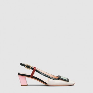 로저비비에 여성 벨 비비에 슬링백 펌프스 - Roger Vivier Womens Belle Vivier Slingback Pumps 