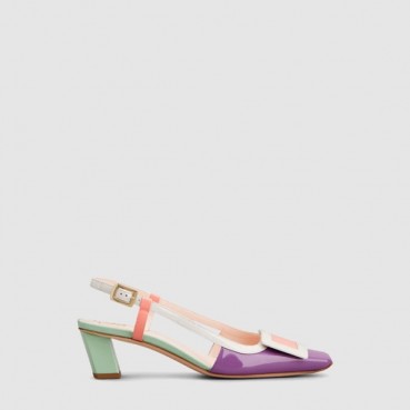 로저비비에 여성 벨 비비에 슬링백 펌프스 - Roger Vivier Womens Belle Vivier Slingback Pumps 