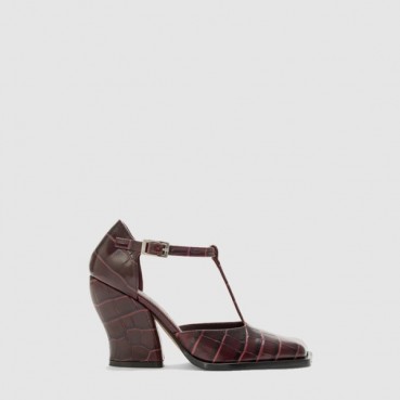 로에베 여성 온다 T 바 펌프스 - Loewe Womens Onda T Bar Pumps 