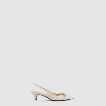 구찌 여성 홀스빗 슬링백 펌프스 - Gucci Womens Horsebit Slingback Pumps 