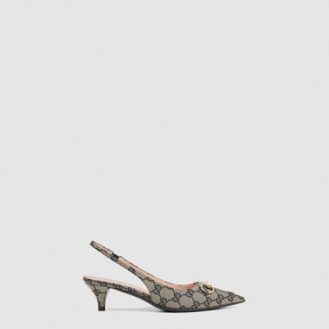 구찌 여성 홀스빗 슬링백 펌프스 - Gucci Womens Horsebit Slingback Pumps 