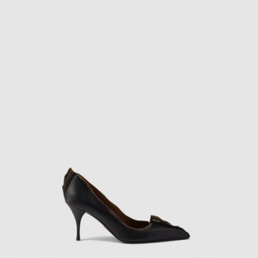 프라다 여성 앤티크 가죽 펌프스 - Prada Womens Antique Leather Pumps 